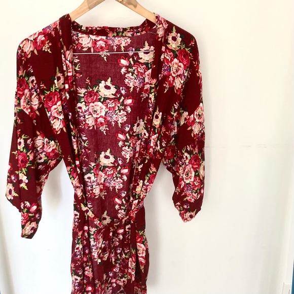 Rose lightweight Robe - Picture 1 of 4